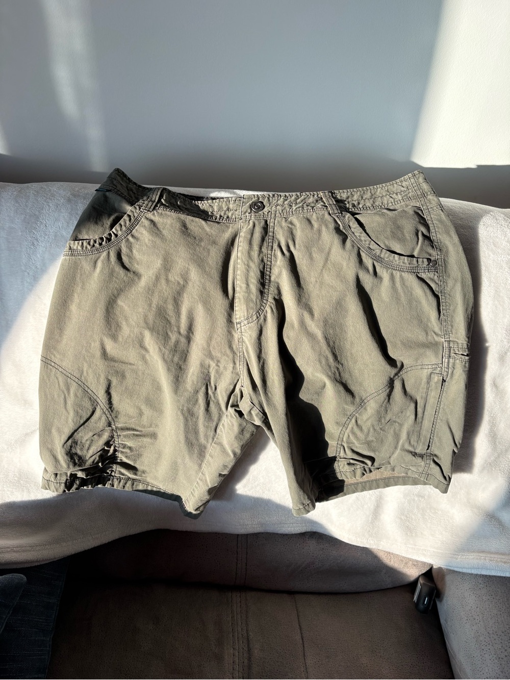 Kuhl Men's Olive Cargo Shorts